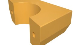 522-1191:Левая монтажная опора двигателя шириной 87 мм