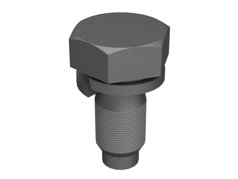 153-6833:Болт в сборе