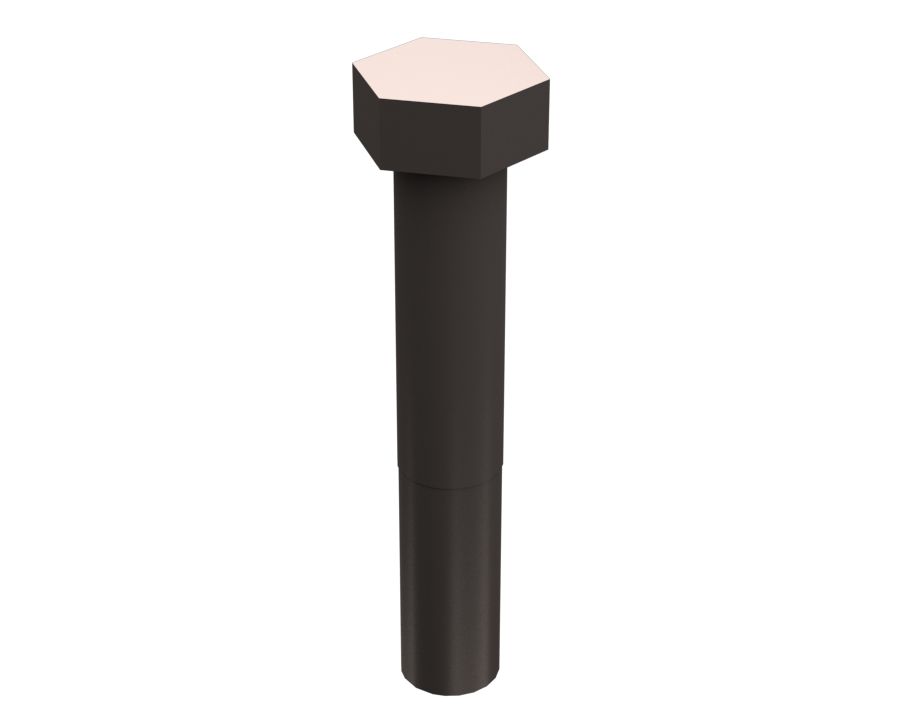 8T-0358:Болт с шестигранной головкой с резьбой M16X2