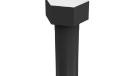 5K-7143:Болт с шестигранной головкой с резьбой 1/2-13