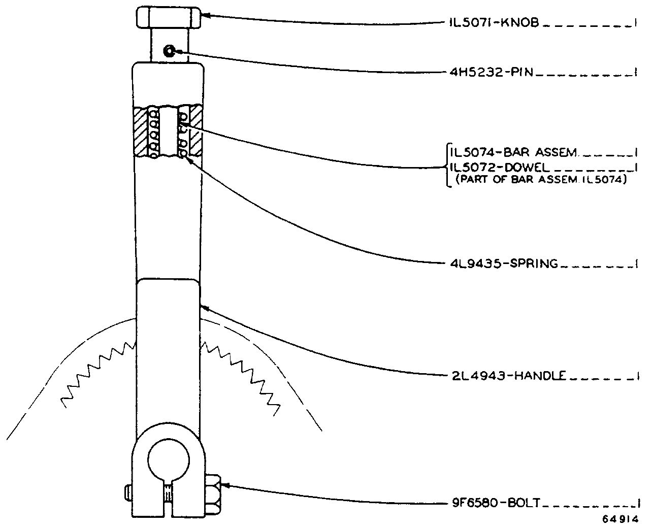 4L-7604:РУКОЯТЬ G