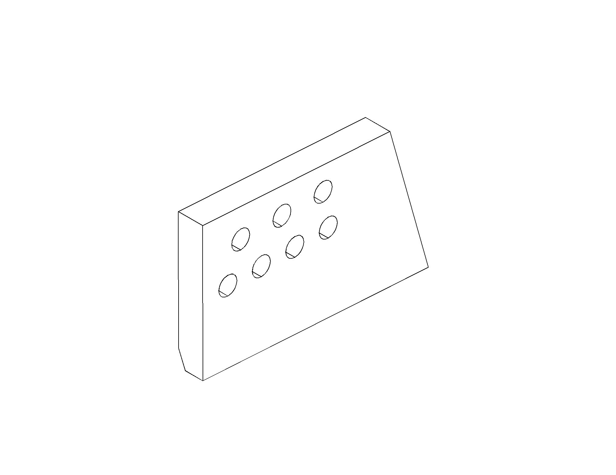 136-8756:Накладка для ровного резания (левая)