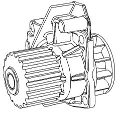 562-0505:НАСОС ОХЛАЖДАЮЩЕЙ ЖИДКОСТИ