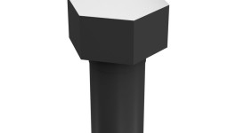 0L-0472:Болт с шестигранной головкой 3/8-24