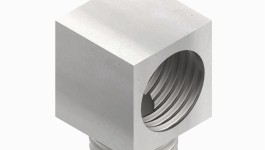 3H-0120:Переходной коленчатый патрубок 90° жидкостной системы