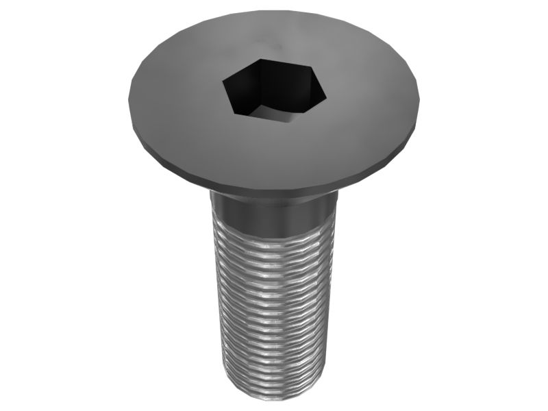 198-6562:ВИНТ С ПЛОСКОЙ ГОЛОВКОЙ