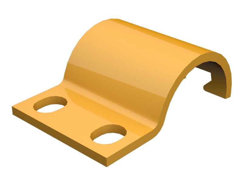 171-3745:Стальной зажим с минимальным внутренним диаметром 66,80 мм