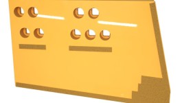 273-7235:Износостойкий угловой нож с увеличенным сроком службы, левый