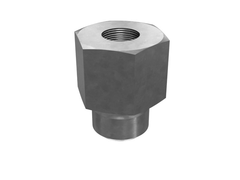 6G-3432:Прямой переходник с резьбой 9/16 " X 3/8