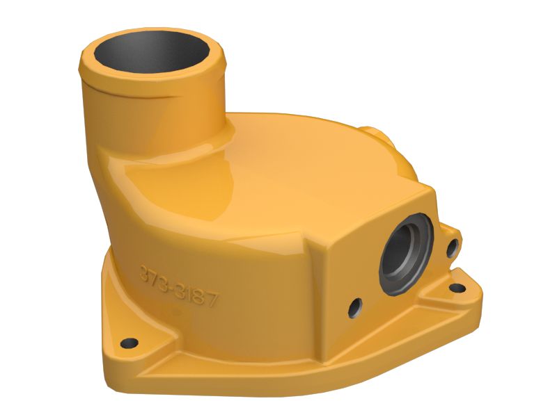 373-3187:Крышка маслоохладителя