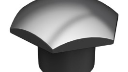 9M-4313:Тарельчатый клапан из углеродистой стали длиной 12,70 мм