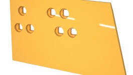 100-3132:Концевая накладка общего назначения, левая