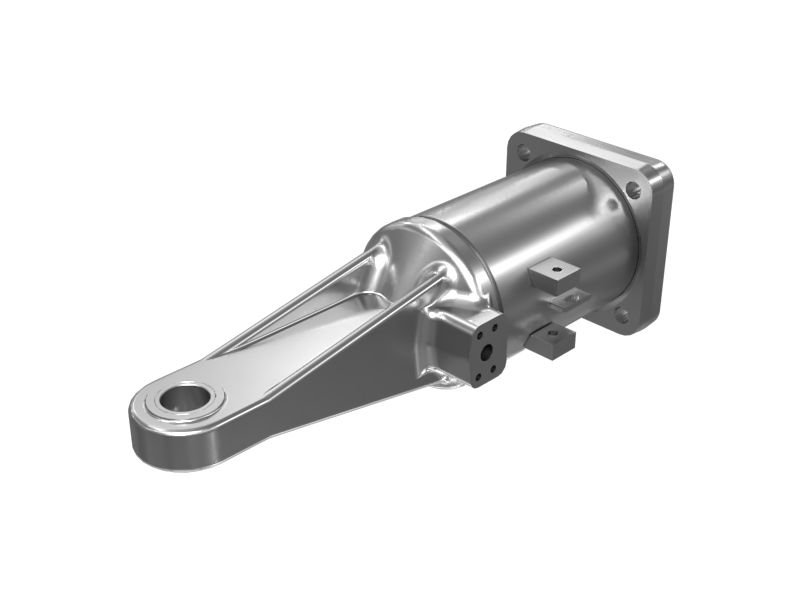 233-9135:Патрубок гидроцилиндра в сборе