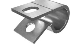 4V-4125:Зажим для одной трубки внутреннего диаметра 25,00 мм