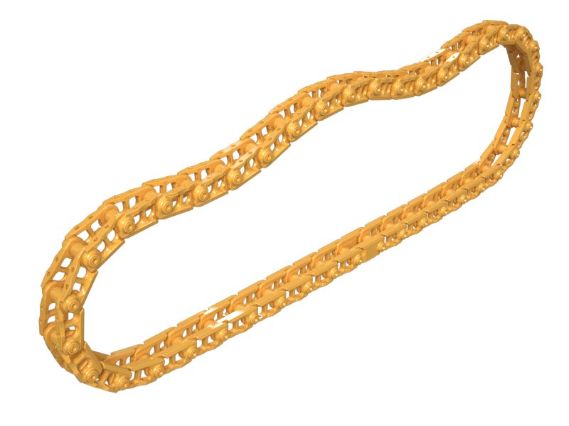 323-8756:Звено гусеницы в сборе