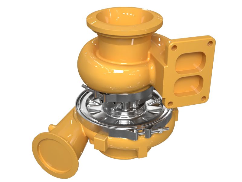 20R-2654:БЛОК ОСНОВНОГО ТУРБОКОМПРЕССОРА