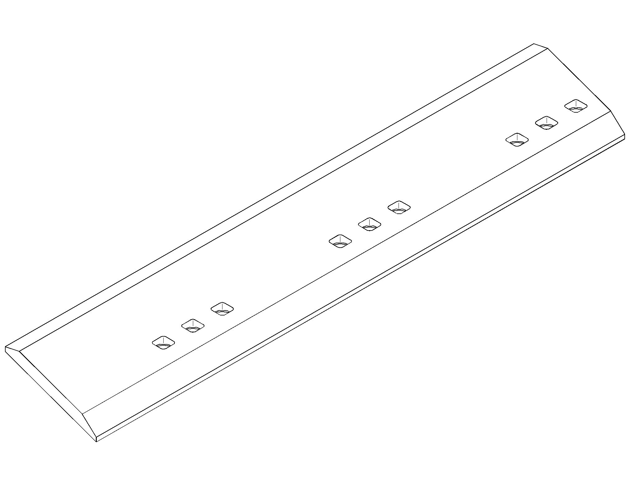 275-6008:Режущая кромка левая