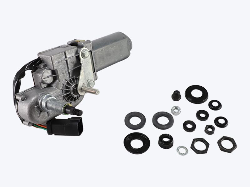 322-1492:Электродвигатель стеклоочистителя в сборе