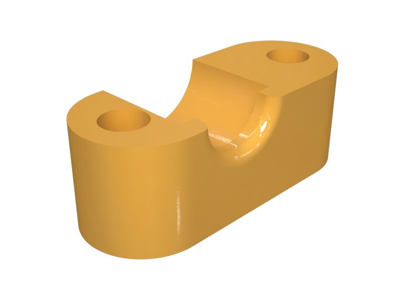 571-6706:Блок направляющего колеса гусеницы