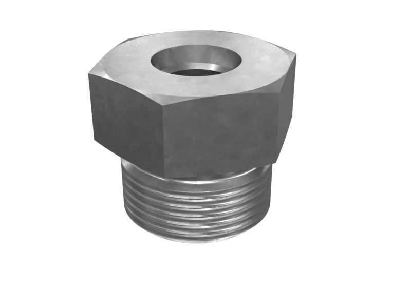 8K-4739:Прямой адаптер с шестигранной головкой 7/8-14