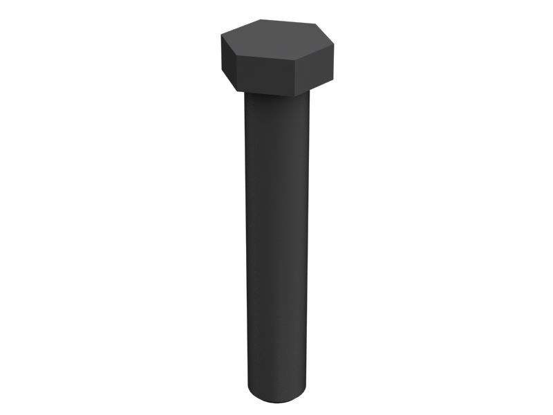 8T-5881:Болт с шестигранной головкой 1 3/8''-6 x 8''