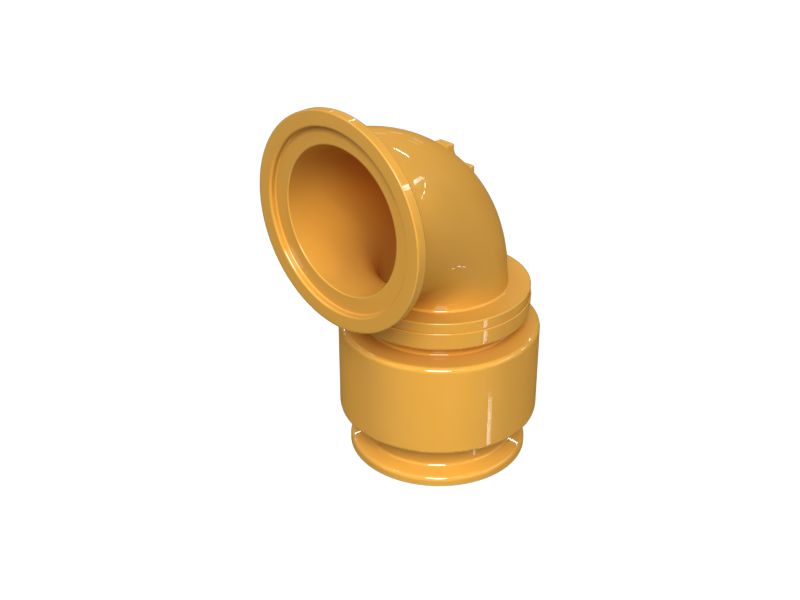 342-6435:Выхлопная труба турбокомпрессора