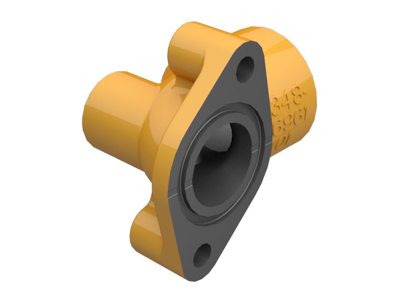 348-6961:Коленчатый патрубок