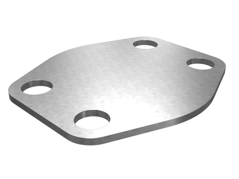 3H-5523:Крышка маслоохладителя коробки передач с креплением четырьмя болтами