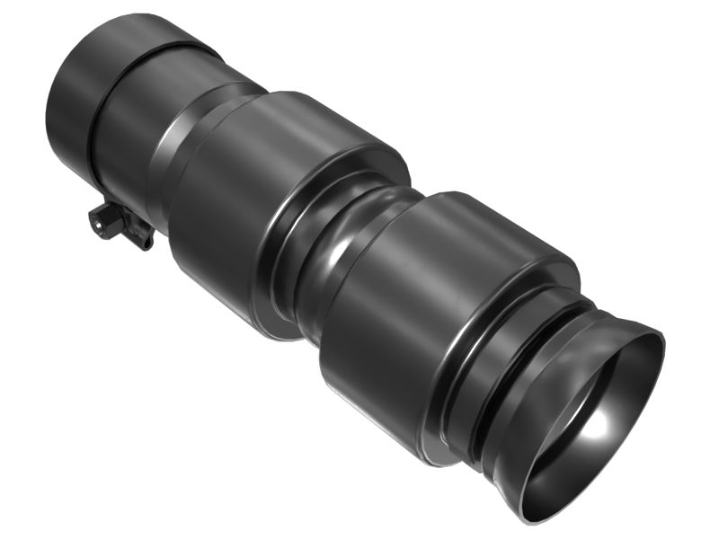 362-9401:Сильфон из нержавеющей стали общей длиной 283 мм