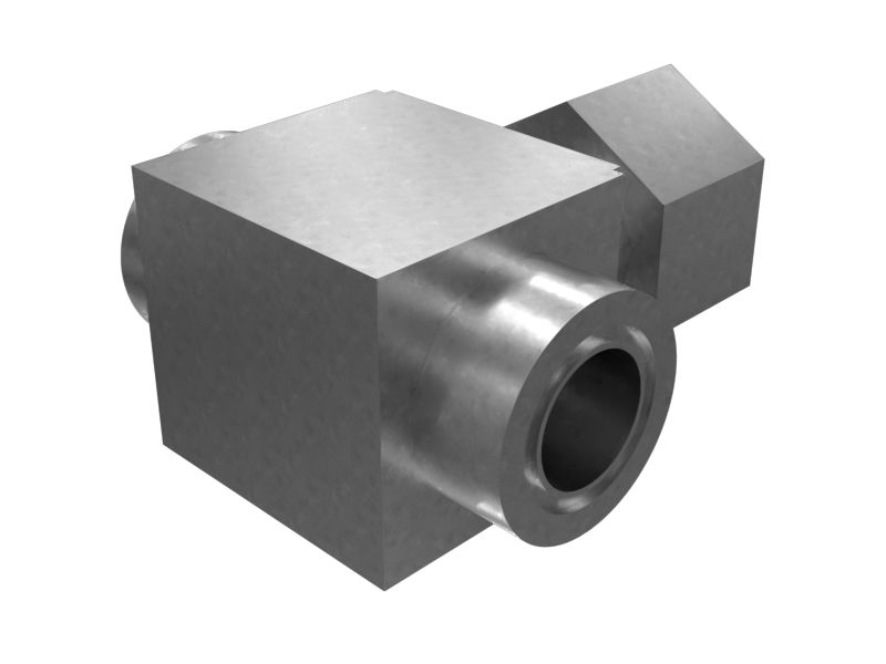 6V-9847:Адаптер поворотного тройника с шестигранной головкой с наружной резьбой на мужской и женский