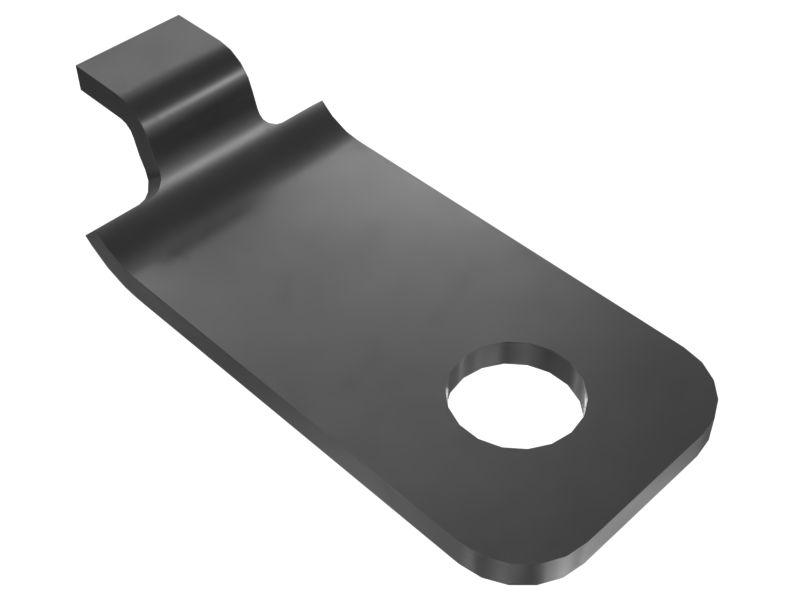 344-1951:Зажим для половинного язычка с одной трубкой диаметром 12,70 мм