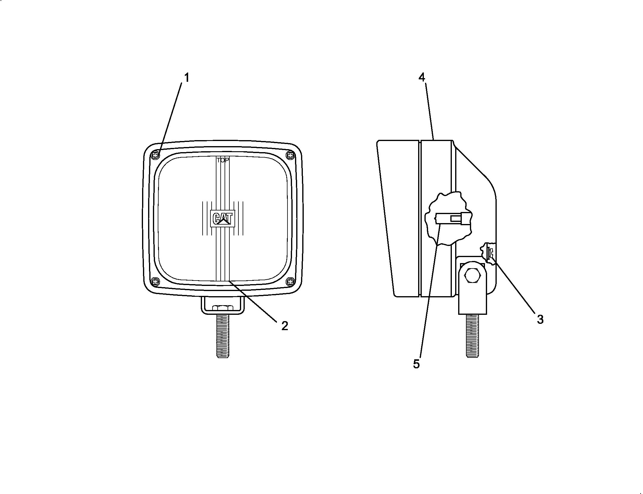 9X-7170:БЛОК ПЕРЕДНЕЙ ФАРЫ