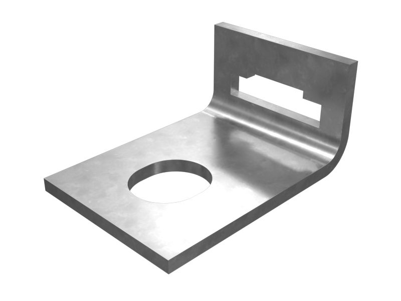 363-0254:Половинный зажим для одиночной трубки внутреннего диаметра 6,35 мм