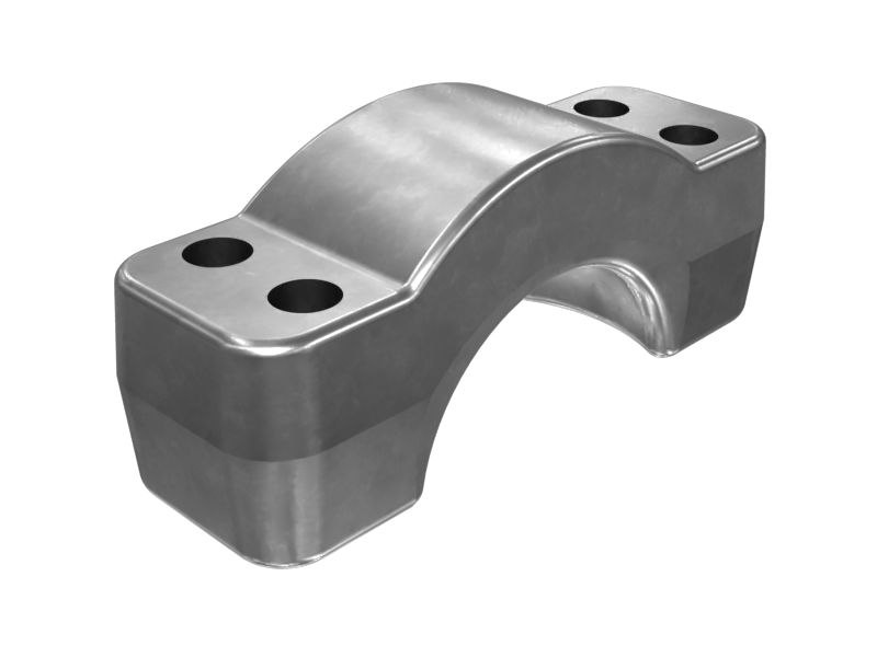 7T-4971:Стальная крышка подшипника с четырьмя монтажными отверстиями 28,50 мм