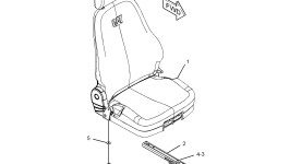 384-2207:Сиденье в сборе