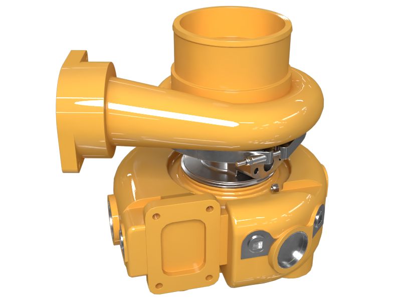 20R-2986:БЛОК ТУРБОКОМПРЕССОРА