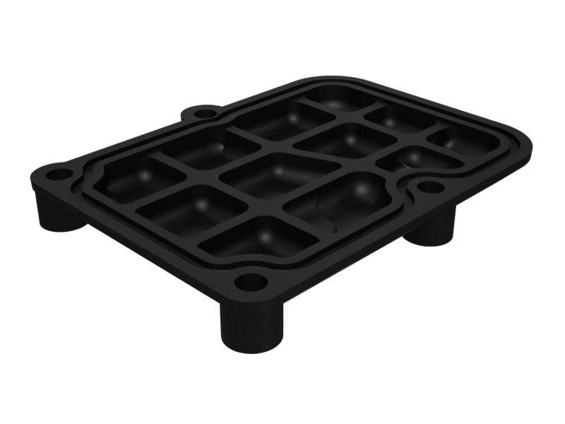 109-7424:Крышка блока цилиндров двигателя