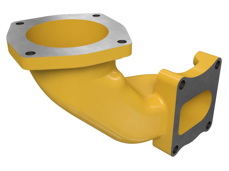 115-0555:Выпускной коллектор (левый)