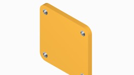 3S-3439:Верхняя крышка масляного фильтра трансмиссии длиной 114 мм