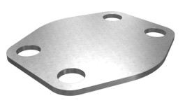 3H-5523:Крышка маслоохладителя коробки передач с креплением четырьмя болтами