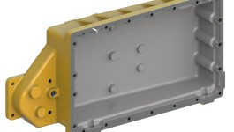 302-8239:ОСНОВАНИЕ ОХЛАДИТЕЛЯ НАДДУВНОГО ВОЗДУХА В СБОРЕ