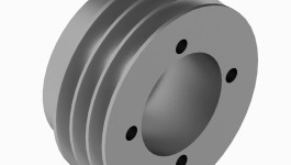 8N-3429:ШКИВ КОЛЕНВАЛА