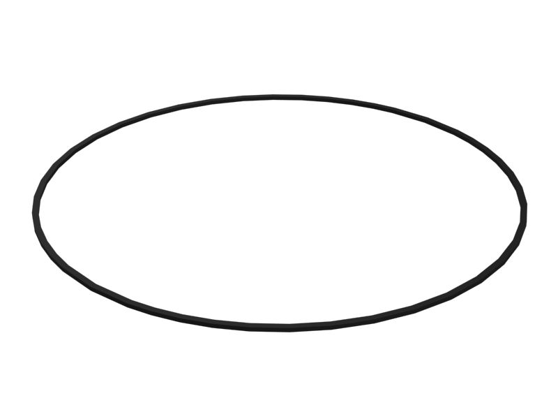 207-7051:Прямоугольное резиновое уплотнение диаметром 400,25 мм