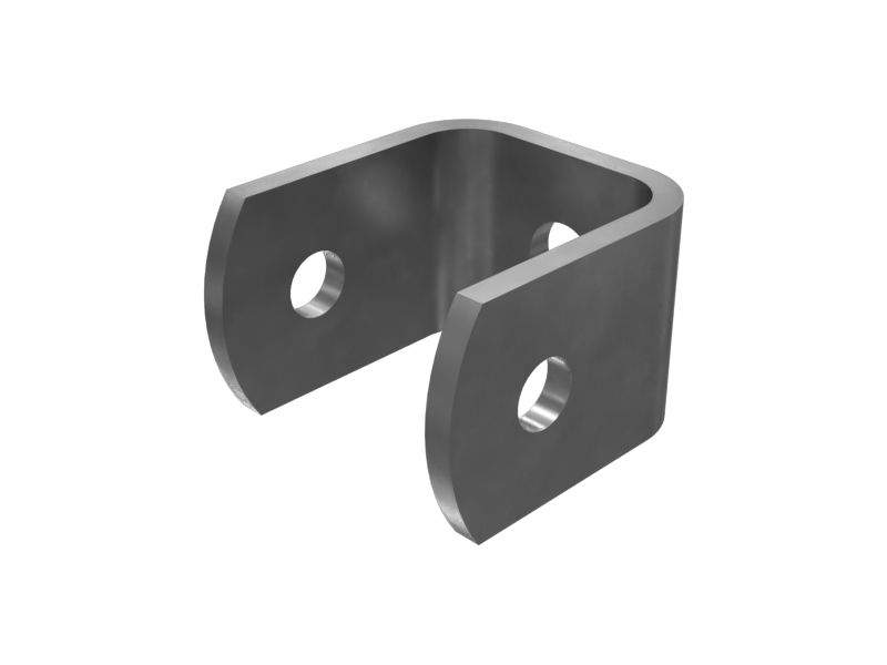 9M-3838:Монтажный кронштейн толщиной 4 мм под углом 90 градусов