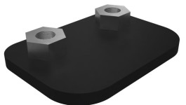 417-0724:Пластина заднего кожуха платформы