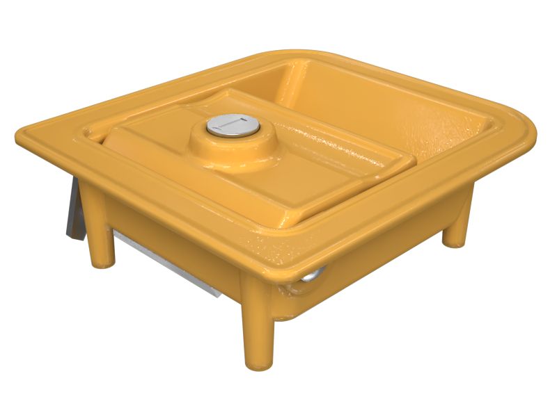 8T-0438:Рукоятка в сборе, лопасть