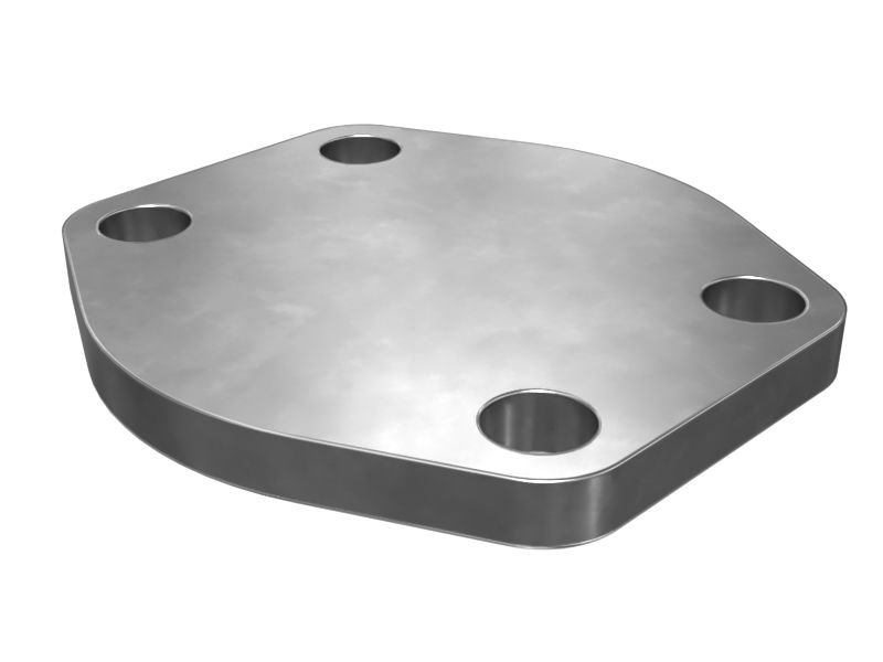 3J-2903:Крышка фланца на 4 болтах (код 61)