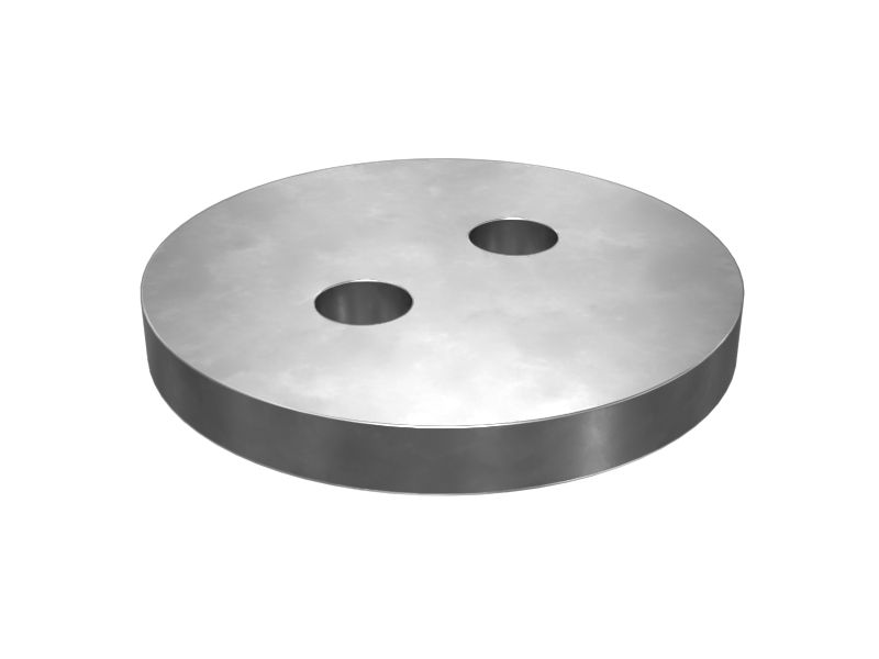 1U-0725:Максимальный наружный диаметр стального фиксатора 140 мм