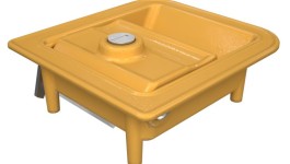 8T-0438:Рукоятка в сборе, лопасть