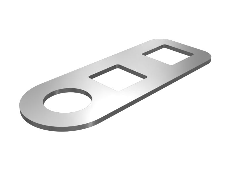 483-4287:Опорная пластина толщиной 1.5 мм